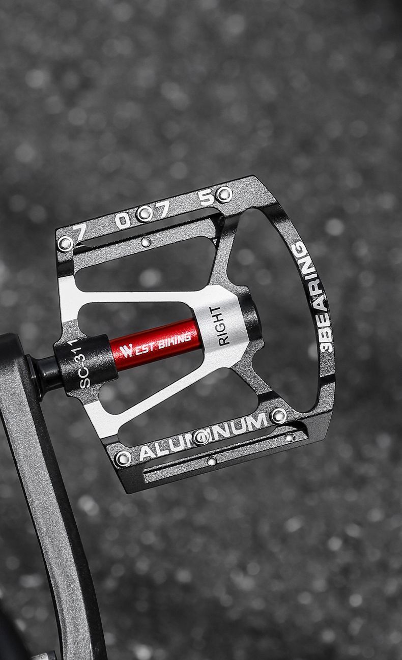 Xiqizhe Bicycle 3 Bearing Aluminum Alloy Main Body Ultra-light Anti-slip Mountain Bike Pedal_voghion.com
