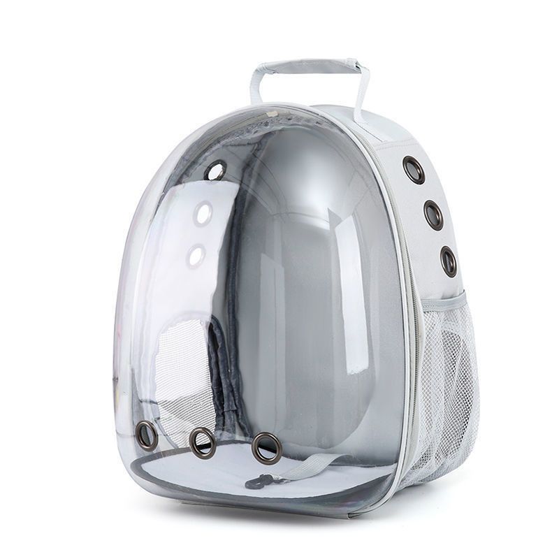 Haustierträger Transparentes Schiebedach Tragbare Weltraumkapsel für den Außenbereich Katzenbedarf Atmungsaktiver Rucksack mit großer Kapazität_voghion.com