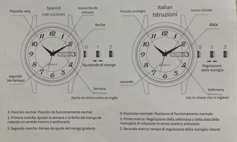 Men's Watches Multi-time Large Dial Luminous Men's Watch Steel Belt Leisure Quartz Watch Gold_voghion.com