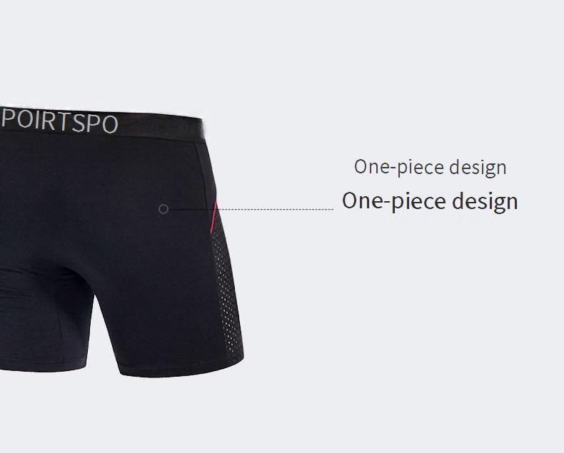 Men's Extended Size Anti-Chafing Sports Underwear - Breathable Mesh Quick-Dry Boxer Briefs For Running & Gym_voghion.com