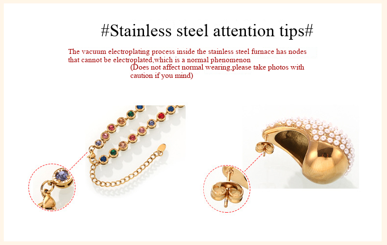 Set di gioielli con ciondolo multiplo fai da te in acciaio inossidabile, accessori per collana e bracciale, alla moda e versatili, di varie forme_voghion.com
