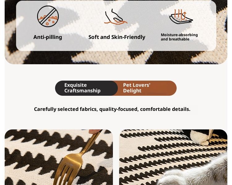 Chenille Sofa Cushion Covers – Elegant Floral Slipcovers For Sectional Couches (Non-Slip, Custom Sizes, Modern Minimalist Style)_voghion.com