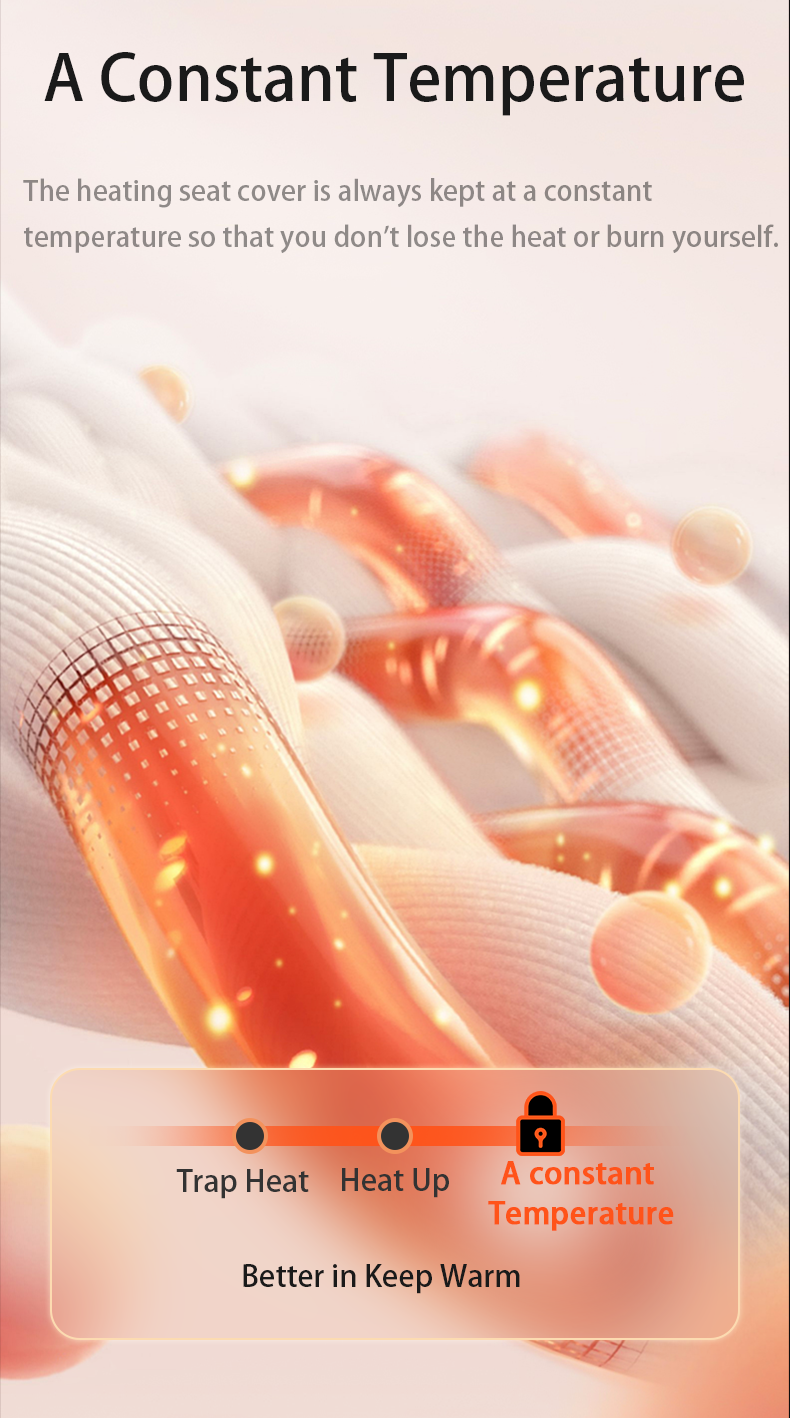 Universal 12V Heating Pad Soft Heated Cover Upgraded Wideth Warm Winter Seat Protector Car Accessories_voghion.com