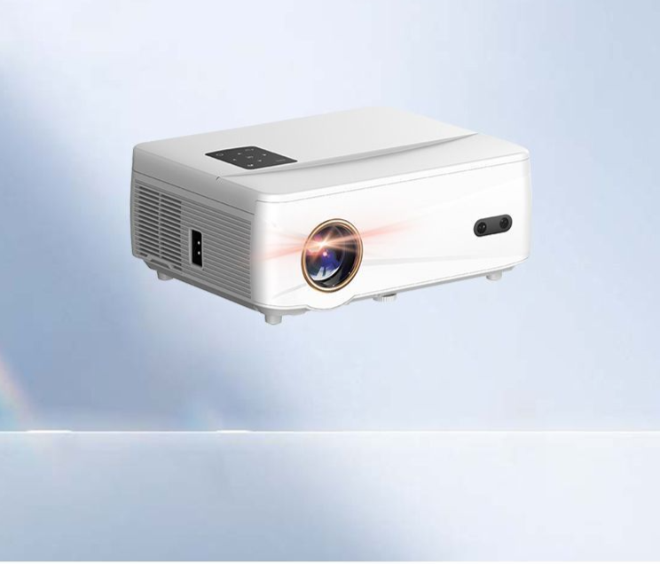 Projektor Dzienny Bezpośrednia Projekcja Mocne Światło 4K Ultra HD Sypialnia Biała Ściana Wysoka Jasność Inteligentne Kino Domowe_voghion.com