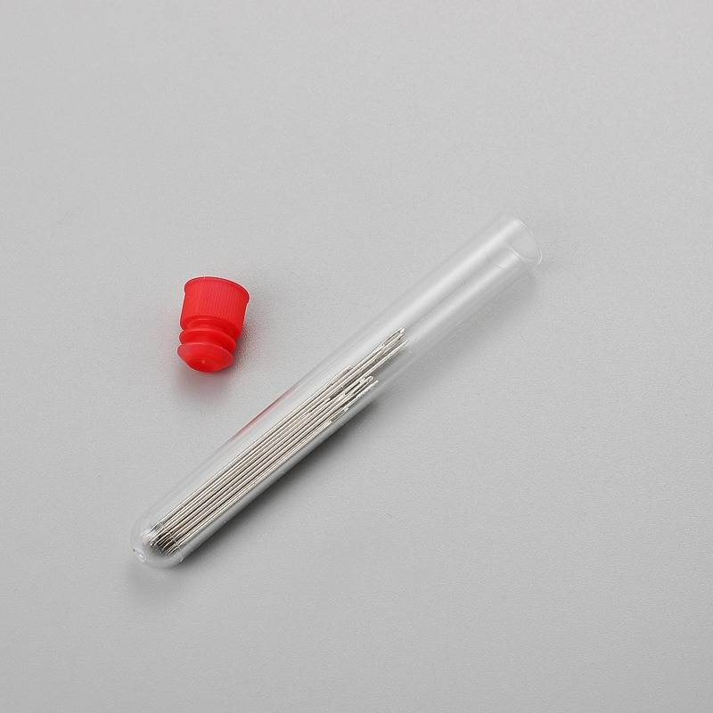 Bouteille de rangement pour aiguilles à coudre 1 pièce Porte-aiguille en plastique transparent_voghion.com