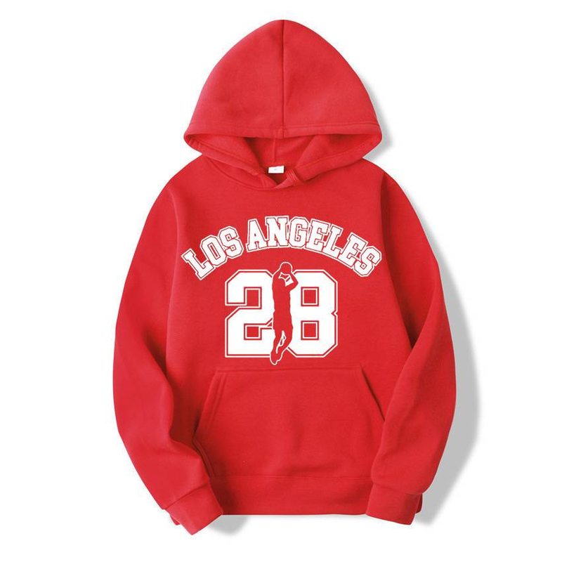Abbigliamento da donna autunno e inverno unisex con cappuccio alla moda modello lettera stampato felpa larga_voghion.com