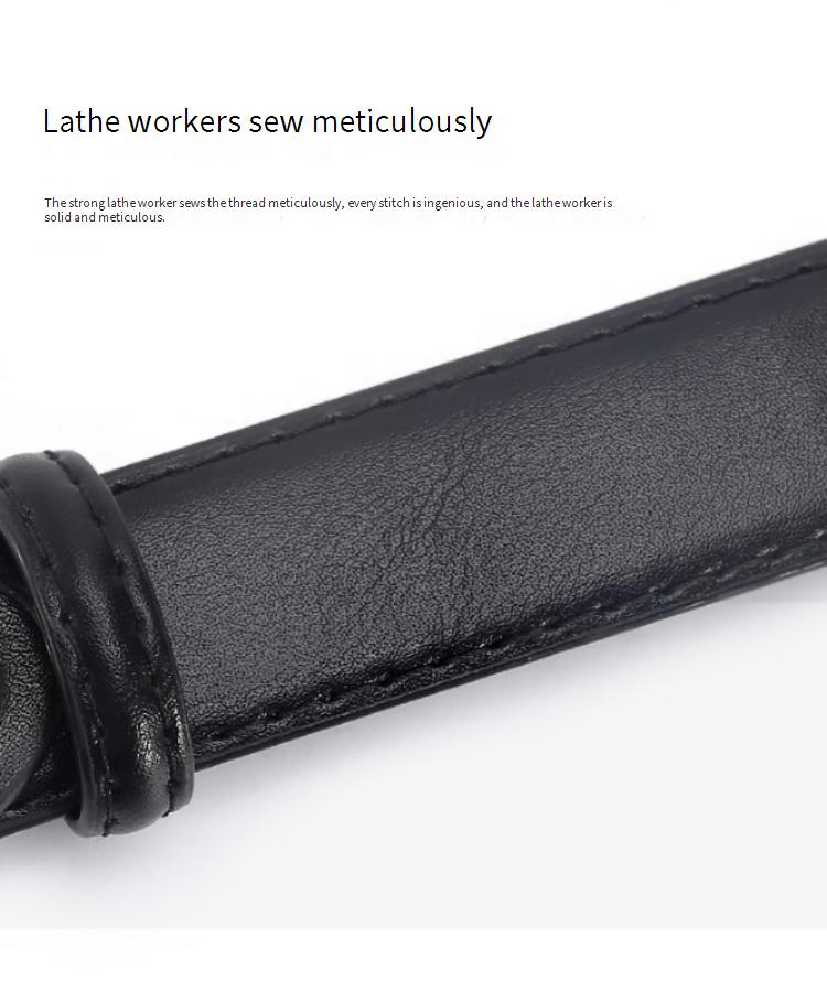 Women's Belts Summer Simple Belts Round Buckle Leather Belt Jeans Skirt Versatile_voghion.com