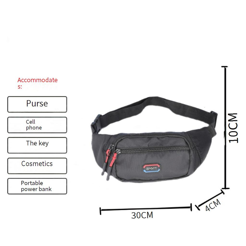 Phone Wallets Popular Ins Style Solid Color Waterproof Wear Resistant Light Shoulder Messenger Bag Mobile Phone Waist Bag Mobile Phone Bag_voghion.com
