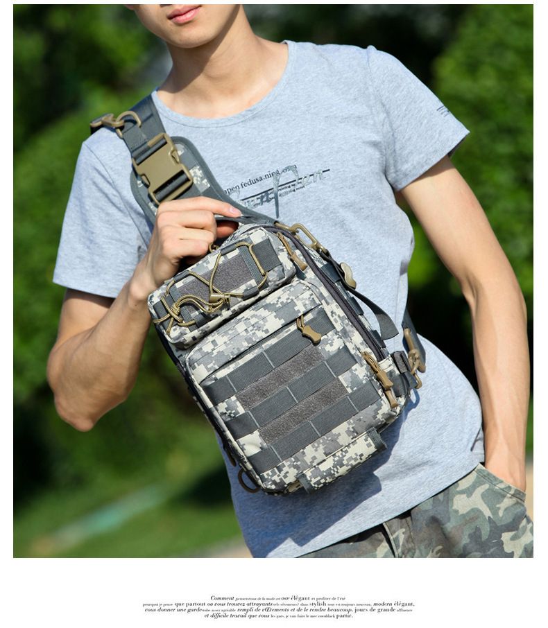 Luya Bag 2018 Nou Rucsac Tactic Camuflaj Geantă de Exterior pentru Bărbați Geantă de Piept Multifuncțională Umăr Crossbody Geantă cu Trei Scopuri_voghion.com