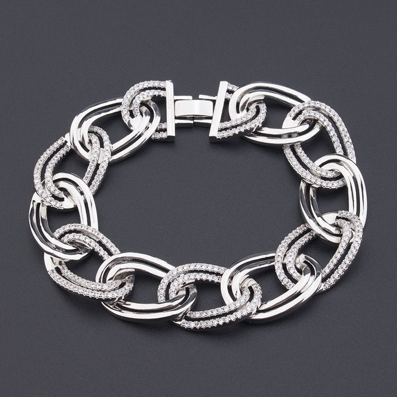 2021 Hollow Trendy Brand Gold Rock Small Geometric Men's Decorative Long Nose Ring_voghion.com