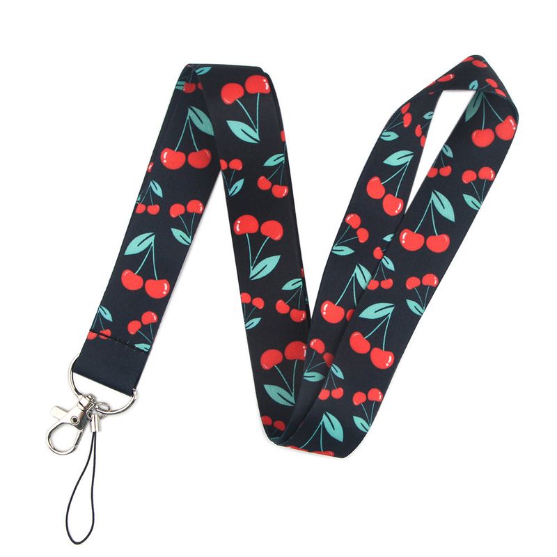 Fruit mobiele telefoon lanyard kers avocado watermeloen ananas kiwi aardbei druif certificaat kaart camera touw cadeau_voghion.com