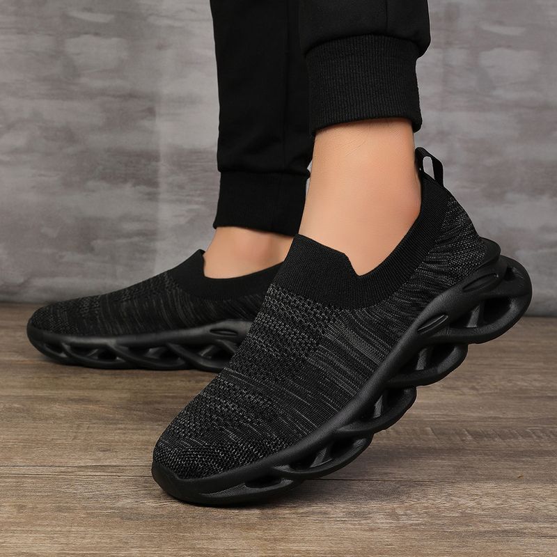 Suvised ühekordsed õuespordijalatsid, kootud võrkkangast kingad, hingavad, kerged, pehme tallaga, matkakingad_voghion.com