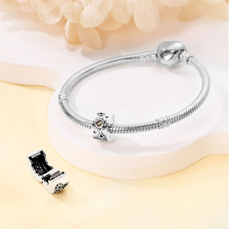 Gioielli da donna in argento 925 placcato in rame, di alta qualità, con ciondolo a forma di stella e luna, adatti per la creazione di bracciali e collane fai da te._voghion.com