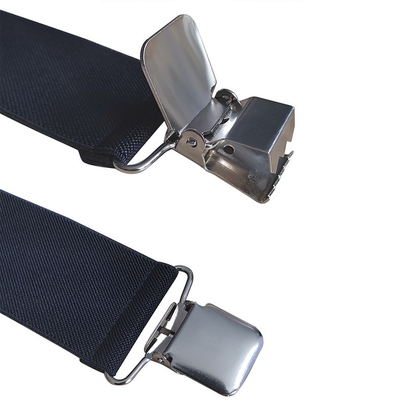 5cm Elastic Men's Suspenders Clip 4 Clips X Shaped Adjustable Suspenders Suspenders In Stock_voghion.com
