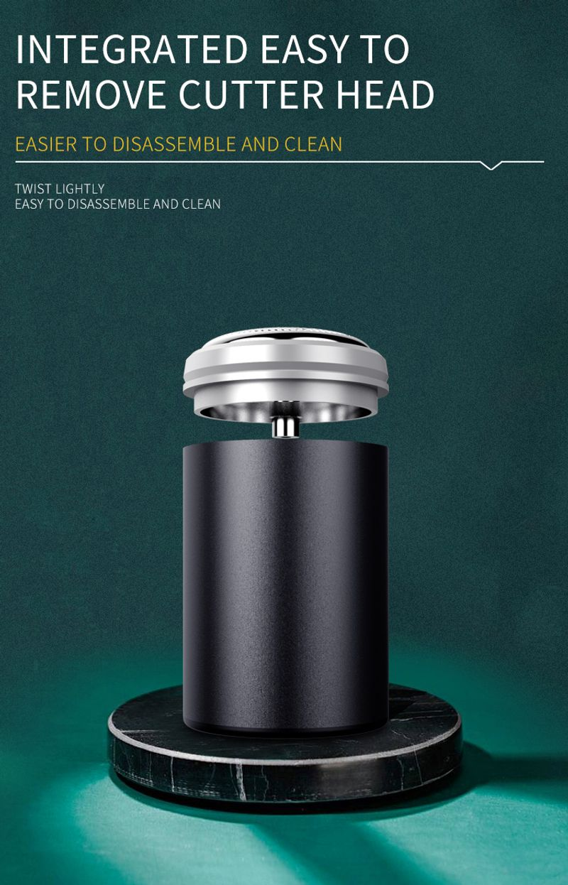 Wholesale Latest Pocket Size Waterproof Razor Portable Rechargeable Mini Electric Ehaver_voghion.com