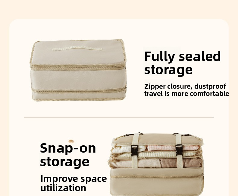 Multi-Purpose Hanging Travel Organizer – 420D Oxford Fabric Storage Bag With 4 Compartments & Mesh Pockets For Clothes, Shoes & Toiletries_voghion.com