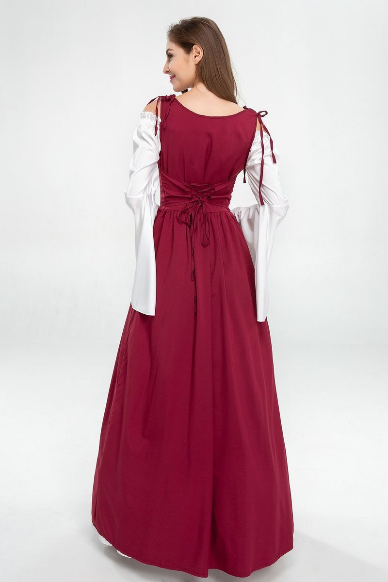 Halloween Costume European American Medieval Renaissance Cosplay Cosplay Dress Costume Plus Size_voghion.com