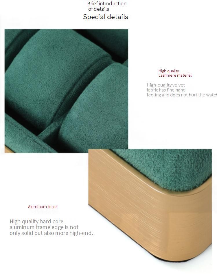 Hochwertiger Uhren-Aufbewahrungskoffer mit mehreren Fächern – Schmuckkästchen mit elegantem Design aus Aluminiumlegierung für Uhren und Accessoires_voghion.com