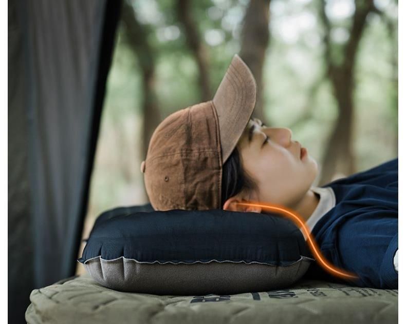 Shanqu 05 Inflatable Outdoor Camping Neck Support Tent Business Trip Portable Nap Artifact Travel High-speed Rail Pillow_voghion.com