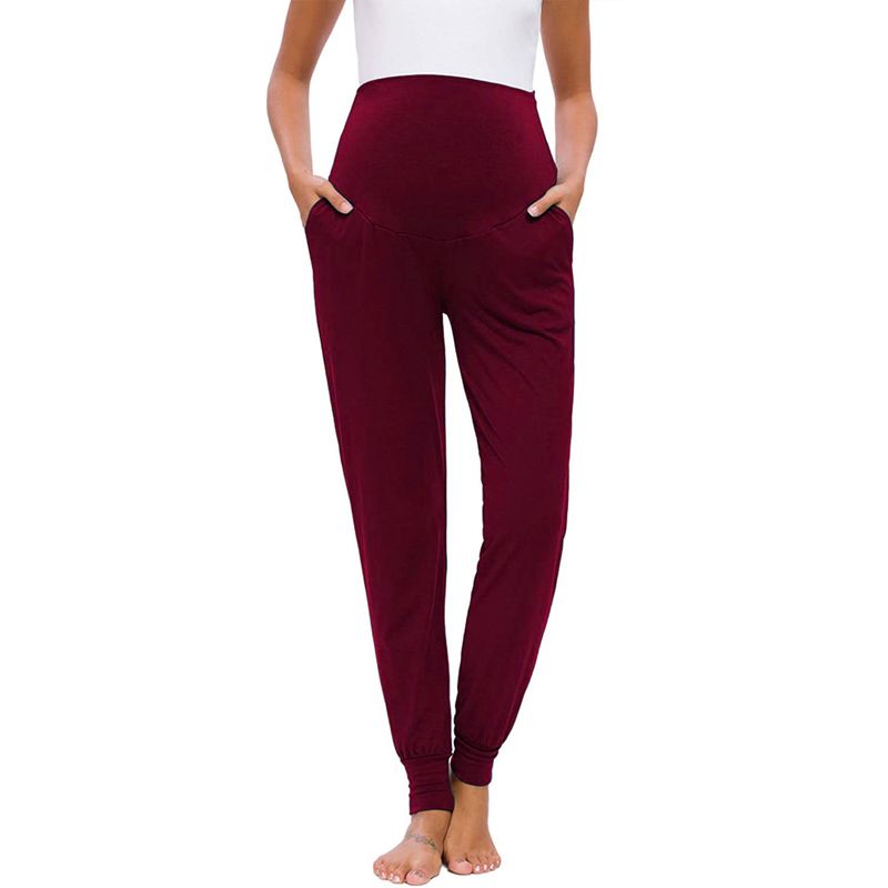 Family matching women's maternity pants_voghion.com