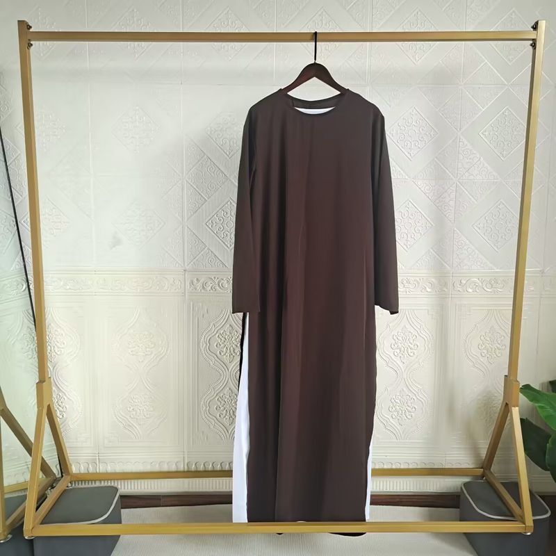 Dameskleding Dubai Dames Tweedelig Pak Robe Onderkant Rok Casual Jurk_voghion.com