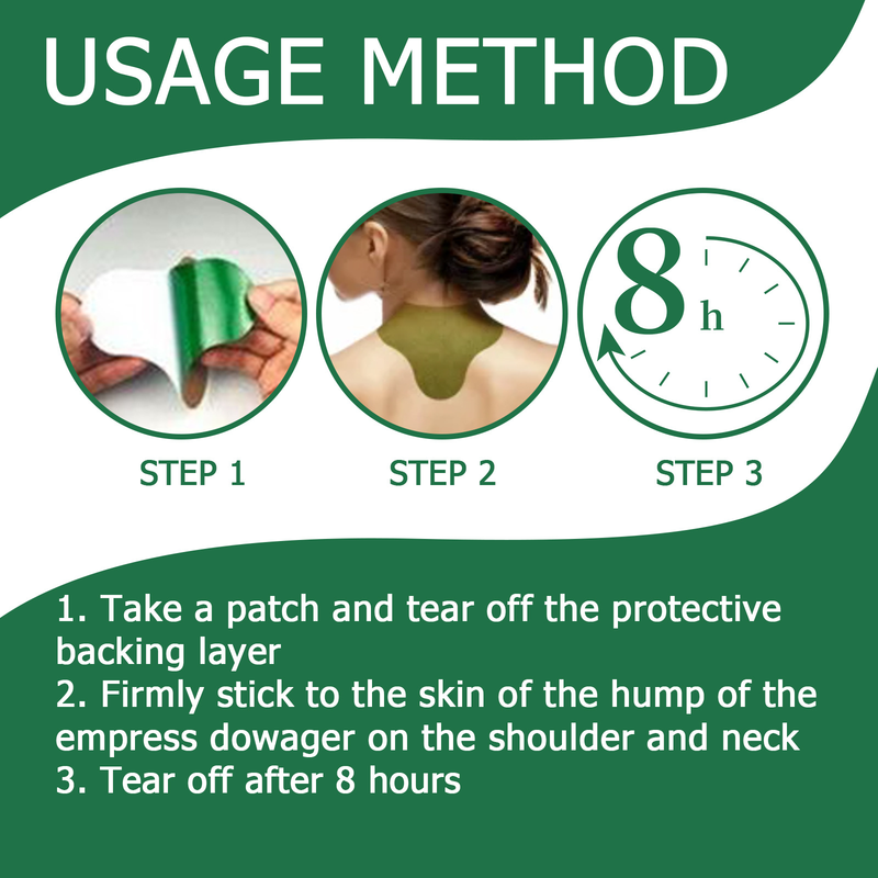 Shoulder and Beautiful Neck Hump Patch for Alleviating Muscle and Joint Pain and Discomfort in the Shoulder, Neck and _voghion.com