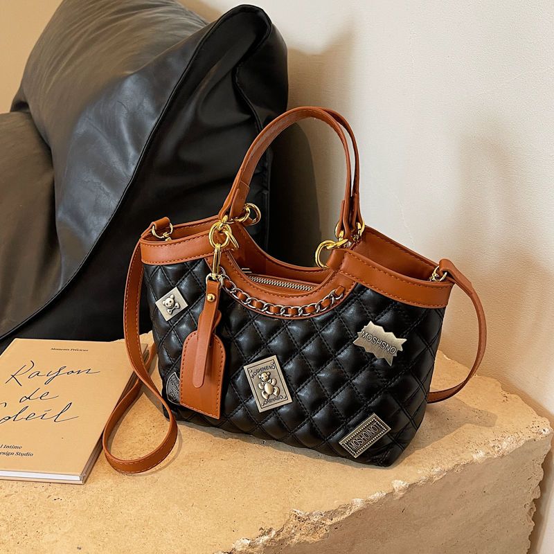 Xiaoxiangfeng Lingge Borsa da donna Borsa a tracolla di grande capacità Borsa a tracolla versatile per pendolari_voghion.com