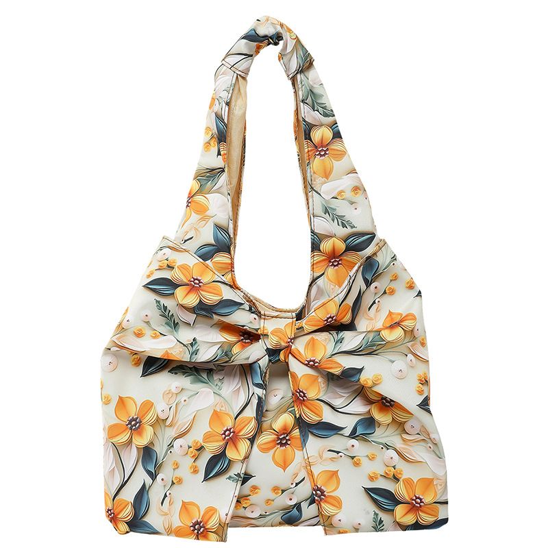 Nuova borsa a tracolla leggera in tessuto semplice e casual artistica da donna, con tracolla singola, di alta qualità_voghion.com