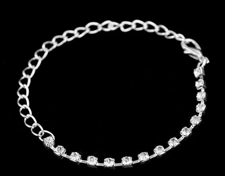 Gioielli Set di gioielli da sposa Set di quattro pezzi Collana di diamanti coreani Accessori per la cena dell'abito da sposa_voghion.com