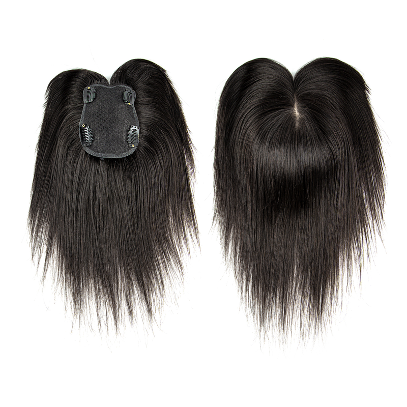 Toppers per capelli umani per donne Sottili in Toppers con frangia Capelli lisci Frangia Toupee per donne_voghion.com