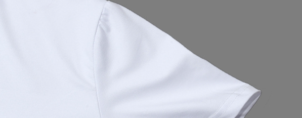 T-shirt a maniche corte stampata con carte da gioco bianche da uomo_voghion.com