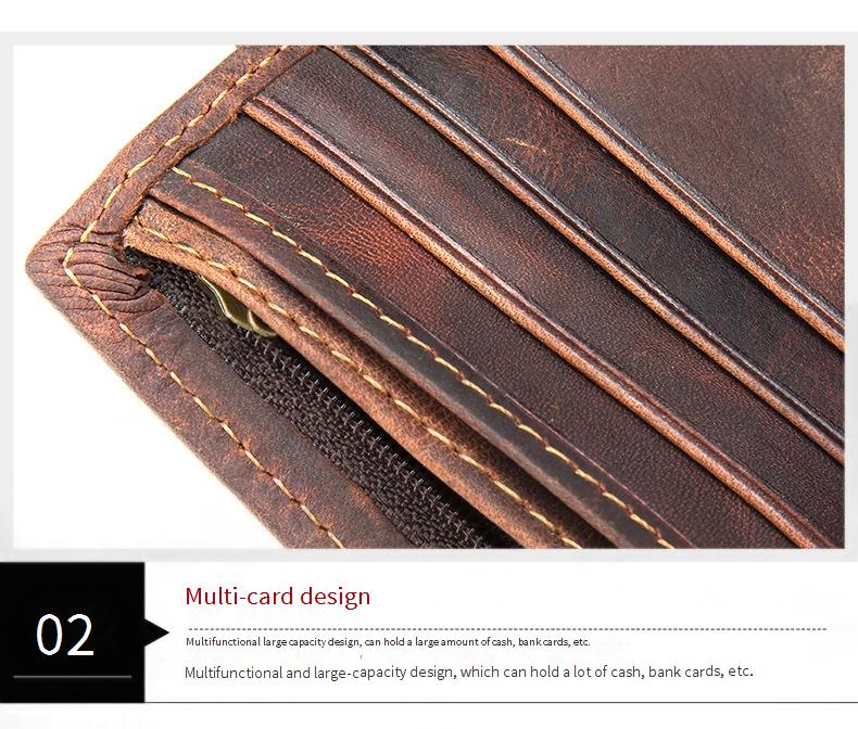 Men's Bags Marant New Retro Fashion Wallet Driver's License Wallet First Layer Cowhide Men's Wallet Thin_voghion.com