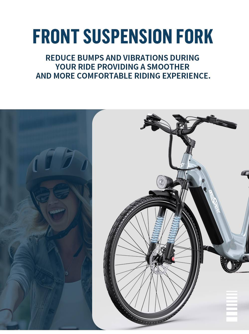 Bici elettrica Onesport OT05Pro per adulti, batteria da 250 W e 36 V, 22,5 Ah_voghion.com