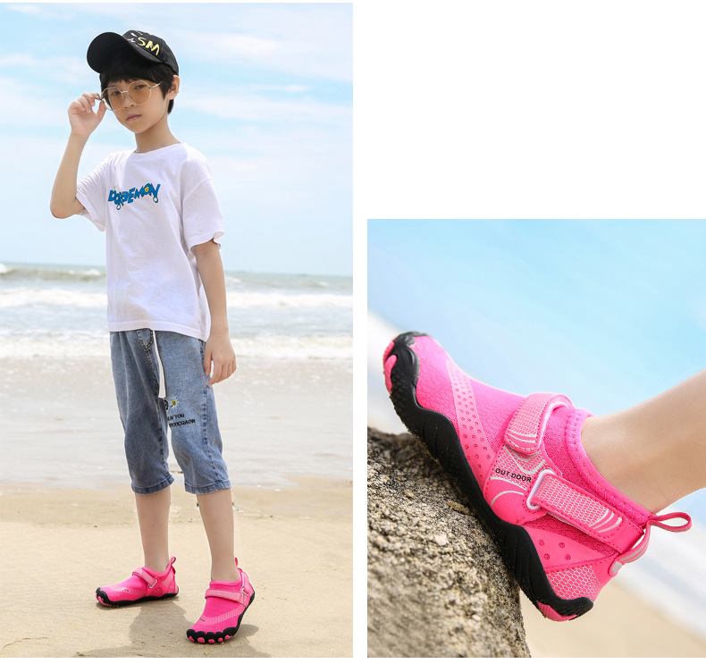 Zapatillas multideporte para niños: ligeras, ideales para saltar a la comba, bailar y jugar en el agua (secado rápido, antideslizantes y lavables a máquina)._voghion.com