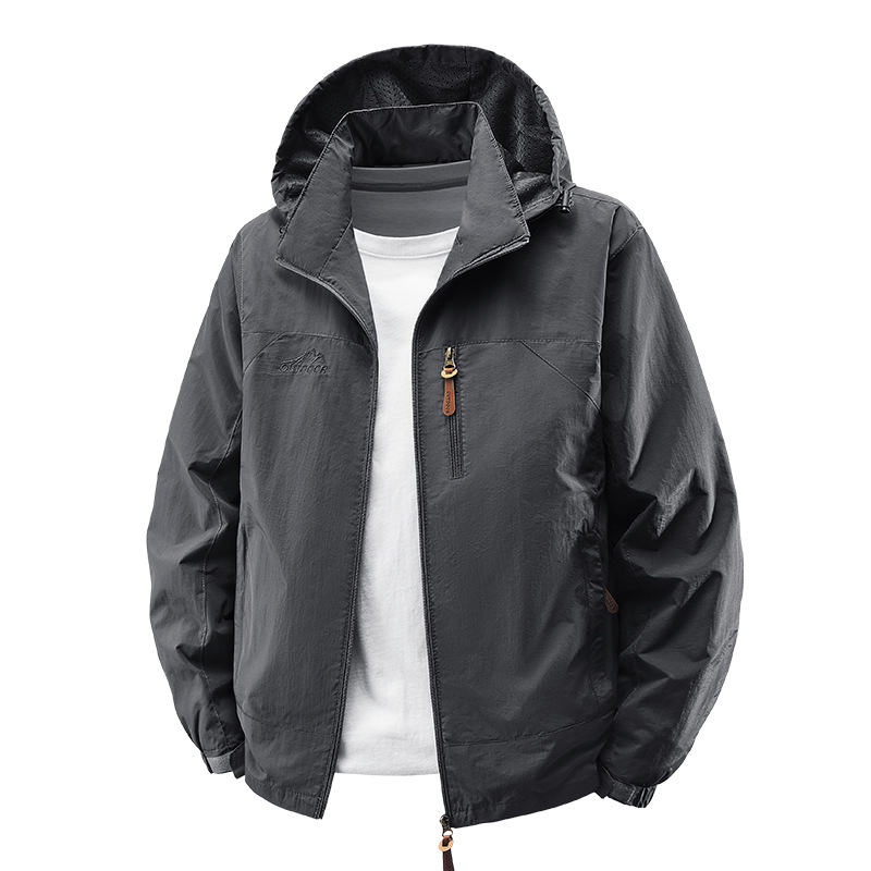 Giacca softshell unisex impermeabile e antivento per escursionismo, ciclismo, sci e attività all'aperto (nero/grigio/verde/kaki/blu)_voghion.com