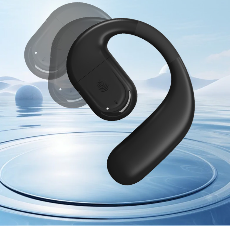 Nuovi auricolari Bluetooth OWS YJ78, auricolari sportivi wireless rotanti indossabili sinistro e destro, auricolari aperti, antirumore, non in-ear_voghion.com