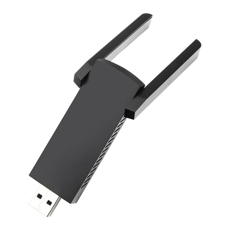 1300Mbps Dual-Band USB WiFi Adapter - 2.4GHz & 5.8GHz Wireless Network Card With No Driver Needed For Windows/Mac/Linux_voghion.com