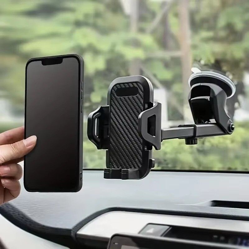 Universal Car Mobile Phone Holder 360° Windscreen Dashboard GPS Stand Cradle UK_voghion.com