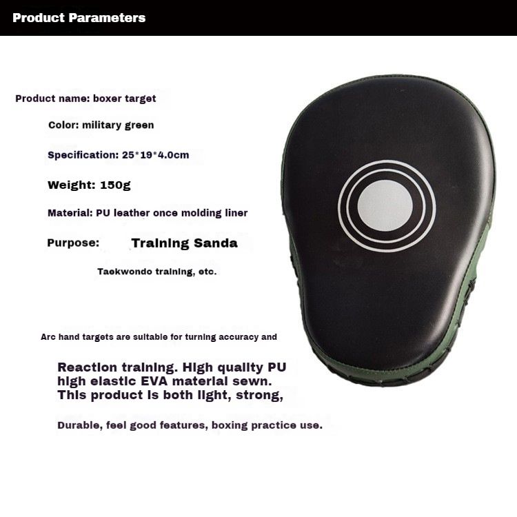 Boxer target, curved training, Sanda boxing target, Muay Thai combat, Taekwondo boxing supplies, boxing target_voghion.com
