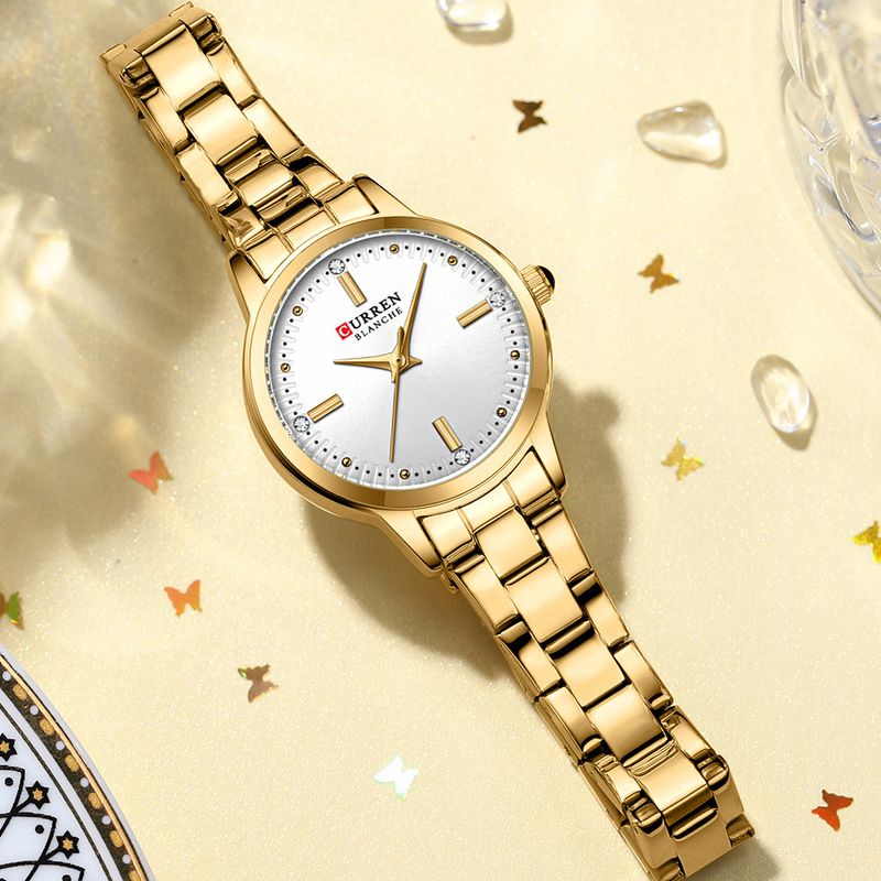 Elegant Women's Watch With Mineral Glass, Quartz Movement, And 30M Water Resistance - Perfect For Casual And Everyday Wear_voghion.com