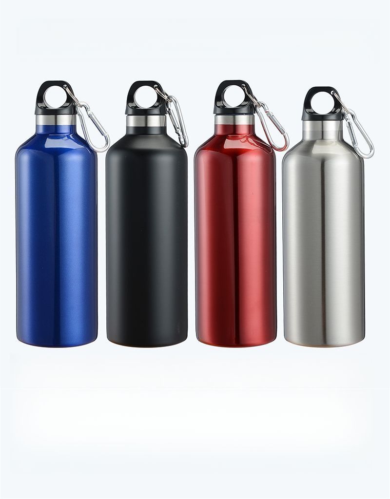 Tragbare einlagige Aluminiumflasche mit großem Fassungsvermögen für Outdoor-Sportarten zum Radfahren, Wandern, Fitnessstudio, bedruckter Wasserbecher_voghion.com