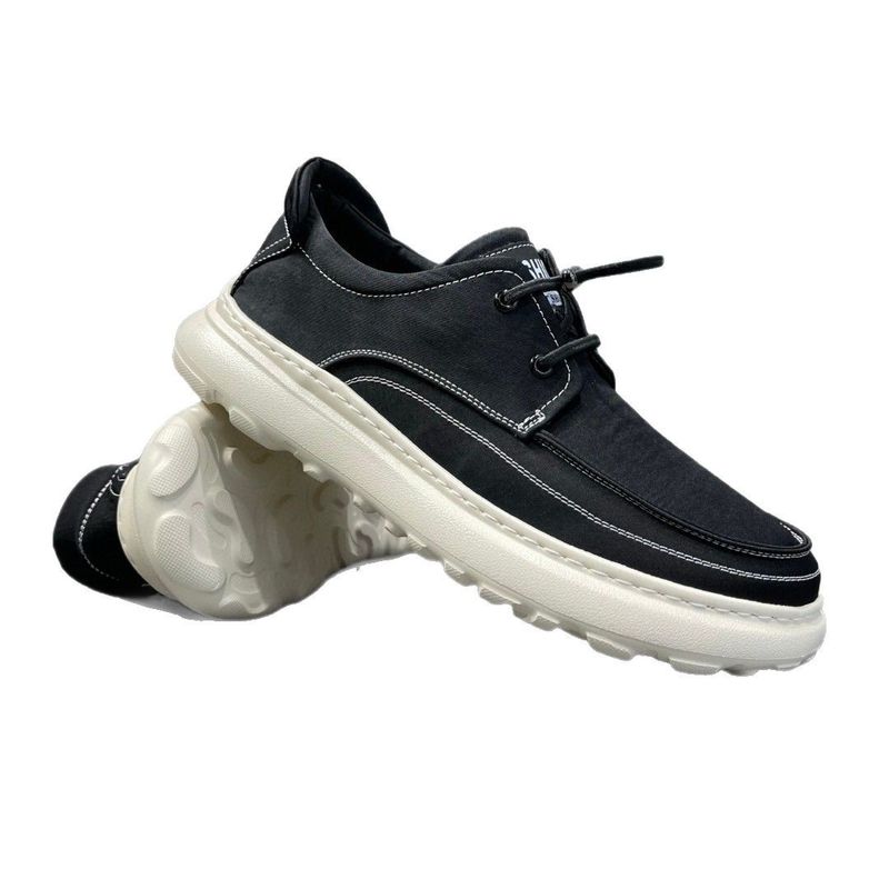 Men's Casual 2025 Spring Low Cut Ice Silk Cloth Men's Breathable, Fashionable, Versatile Board Shoes, Soft Soled,_voghion.com