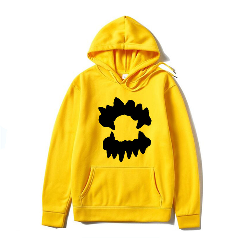 2023 Autumn New Fashion Print Casual Loose Hooded Long Sleeve Sweater for Women_voghion.com