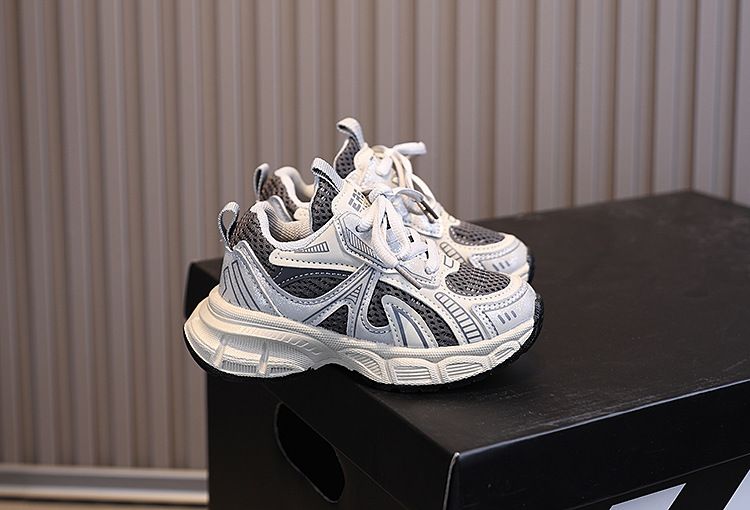 Mutter & Kinder Kinder Sport Atmungsaktive Mesh Modische Trend Laufschuhe_voghion.com