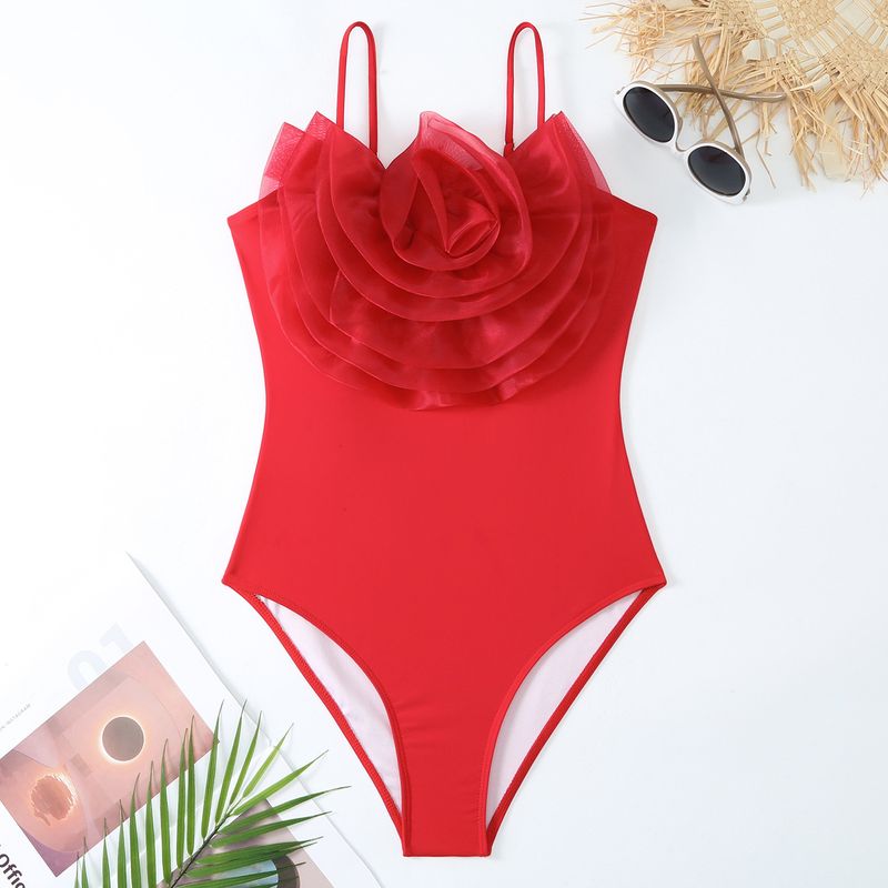 Women's Clothing Backless Sexy New One Piece Swimsuit Mesh Beach Skirt Swimsuit Suit_voghion.com