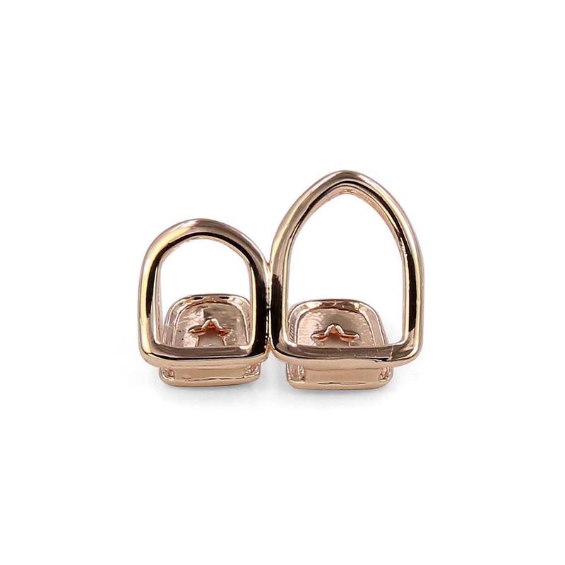 Vergoldete Hip-Hop-Grillz für Zähne – Hohlzahn-Design mit Stern-/Herz-Rückseite – Umweltfreundliches Kupfermaterial – Unisex-Kostümzubehör_voghion.com