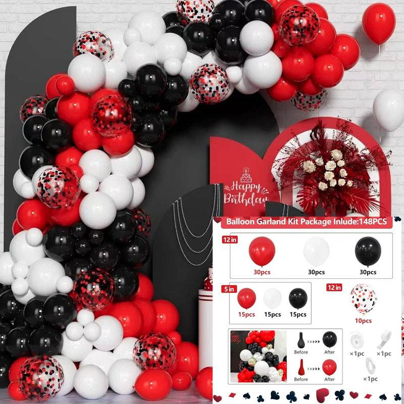 Wedding Birthday Balloon Decor Kit 150pcs Premium Balloons With Arch Frame Garland String For Bridal Room Party New Year Decoration_voghion.com