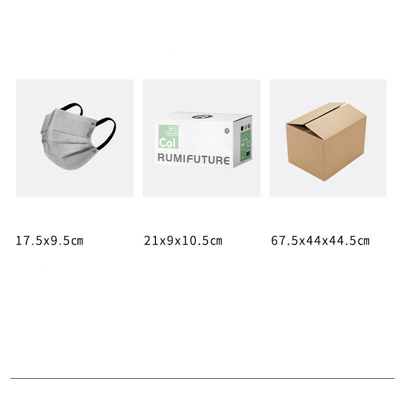 Morandi Color Disposable Mask With Independent Packaging, Dust-proof And Breathable Three-layer Protection, Adult Flat Mask_voghion.com
