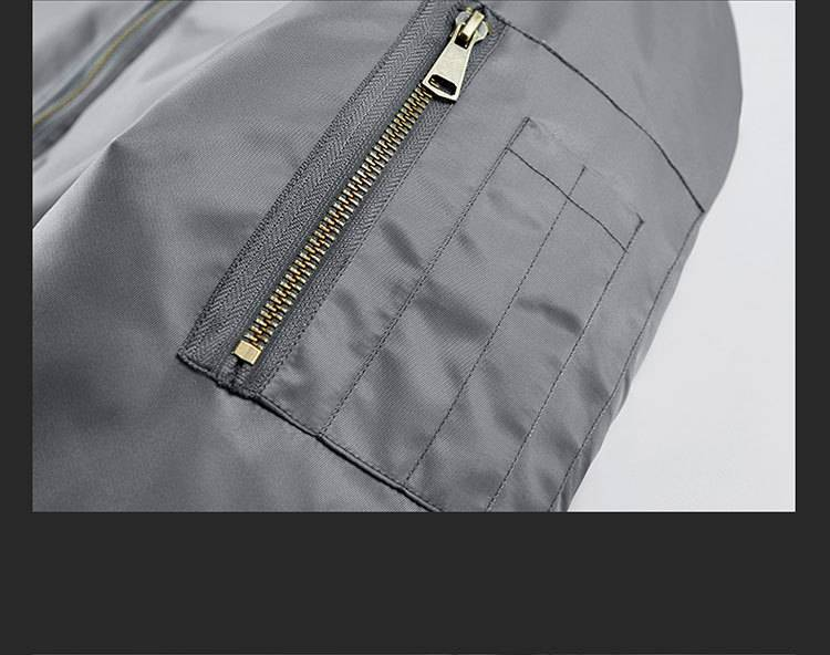 Herrenbekleidung Winter-Bomberjacke mit Entendaunenfüllung, wasser- und winddichter Kurzmantel, Slim Fit Workwear-Stil, lässige Baseballjacke_voghion.com