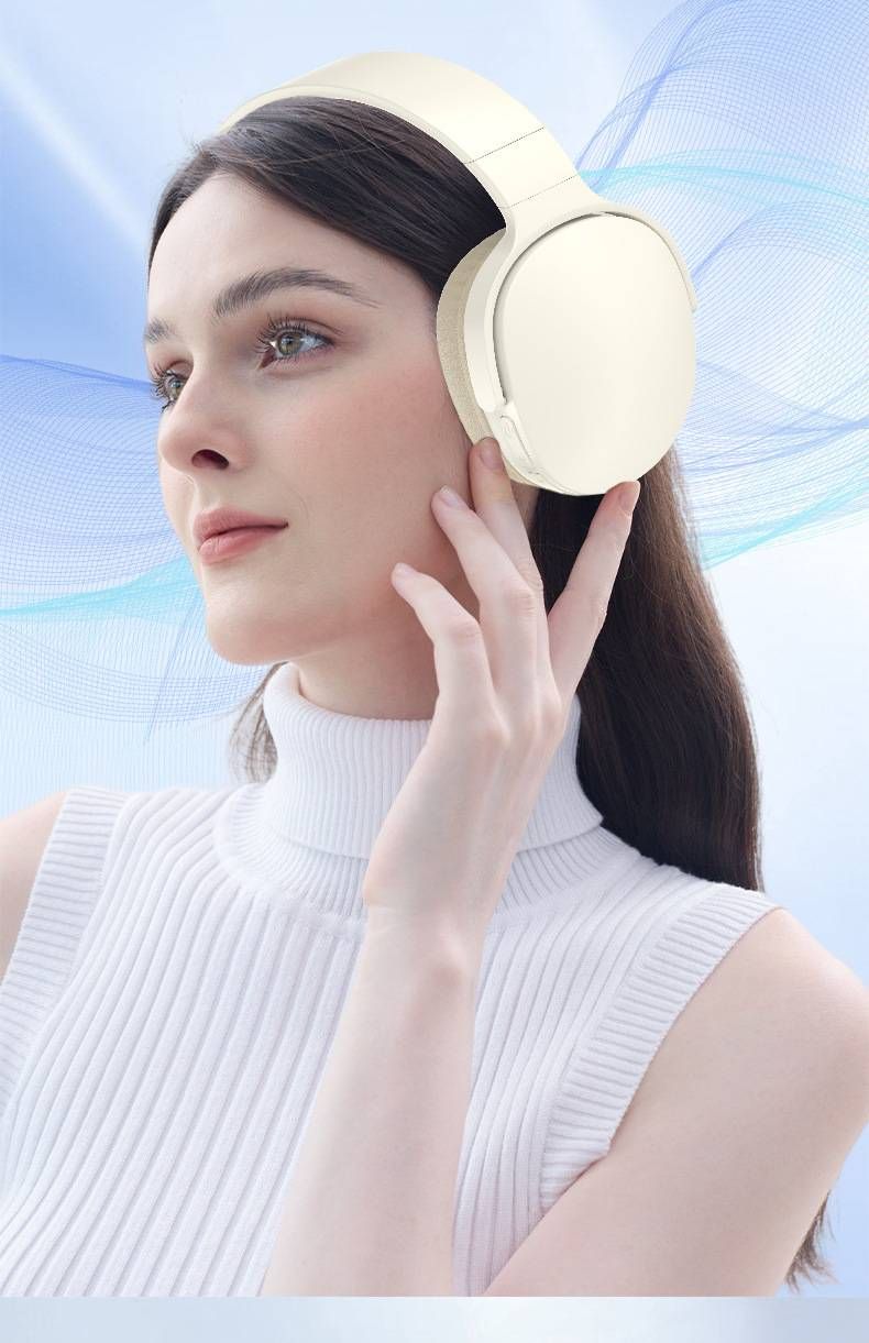 P2961 Over-Ear-Bluetooth-Kopfhörer mit integriertem SD-Kartensteckplatz – Leicht, komfortabel, USB-C-Ladeanschluss, 10 m kabellose Reichweite_voghion.com